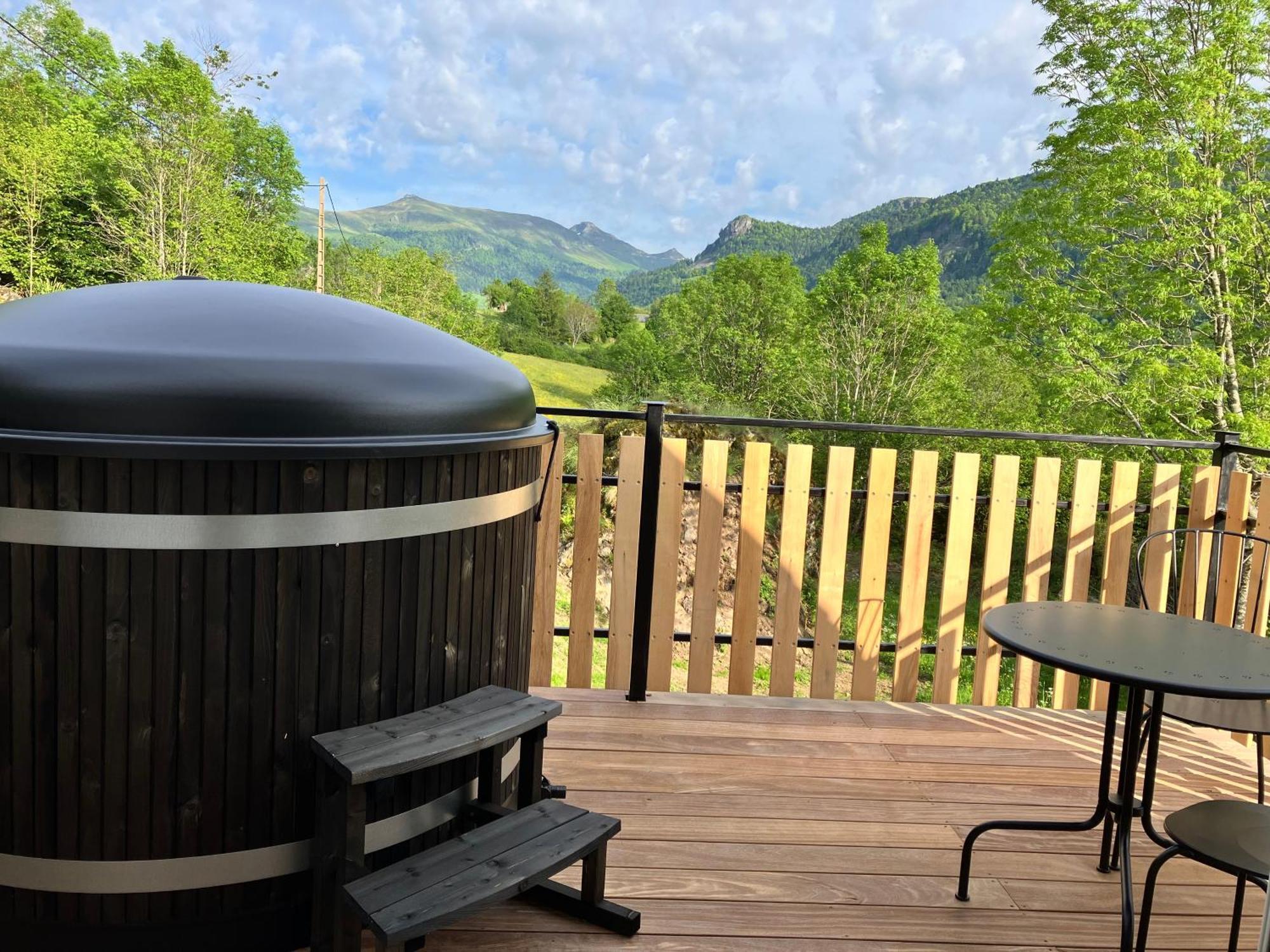 La Puy Mary Bed & Breakfast Le Falgoux Eksteriør bilde